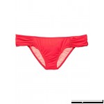 Victoria's Secret Ruched Side Swim Bikini Bottom Coral Pink  B073TJVG8C
